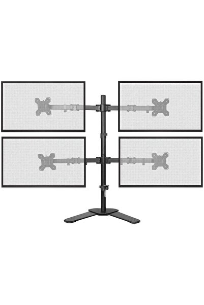 Ergoflex Ef44 13-27Inch Four Arm Lift 2-8 kg Desktop Monitor Stand