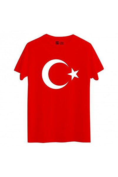misobaby Turkish Flag Printed Children's T-Shirt