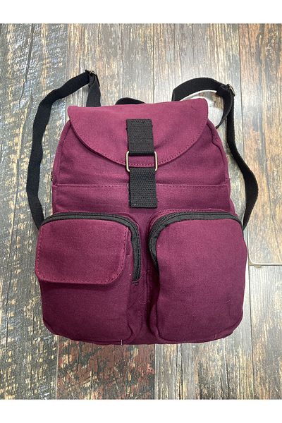 Street Bag Rucsac unisex, rezistent la apă, cu mai multe buzunare, pentru utilizare zilnică