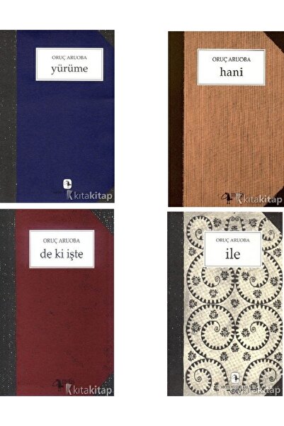 Kronik Kitap Yürüme - Hani - De ki İşte - İle - Oruç Aruoba 4 KİTAP SET
