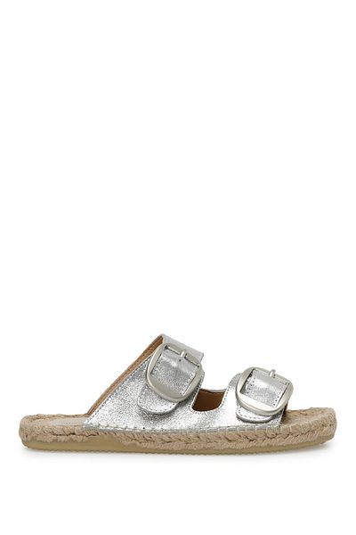 Nine West Kuki 3Fx Silver Women's Slippers