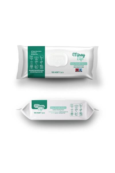 ÇAYLAR AVM Miray Life Easy Clean Yüzey Temizlik Havlusu Adet Beyaz Sabun 12 p...