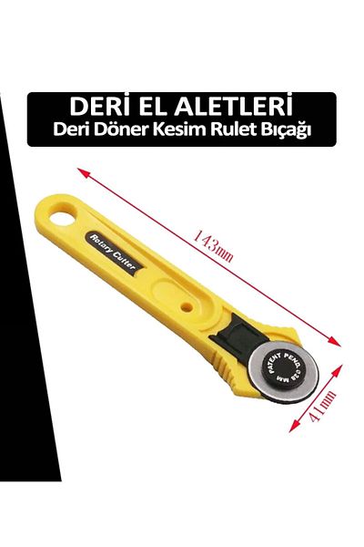 Dopar Μαχαίρι ρουλέτας 28 mm - Περιστρεφόμενο μαχαίρι κοπής