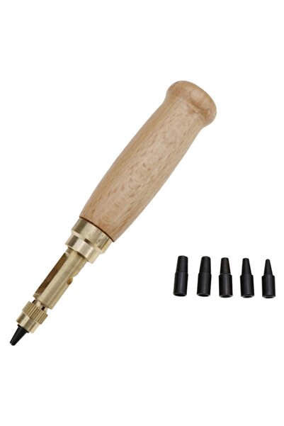 Dopar Döner Zımba Otomatik 6 Farklı Uç Deri El Aletleri Zanaatkar