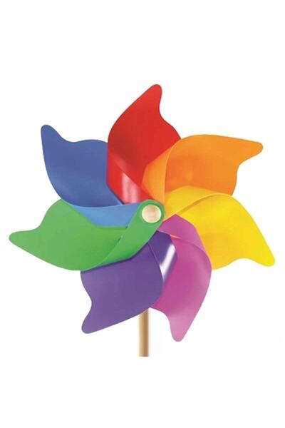 Genel Markalar Rüzgar Gülü 35 Cm Çap 7 Kanatlı Bahçe Grubu