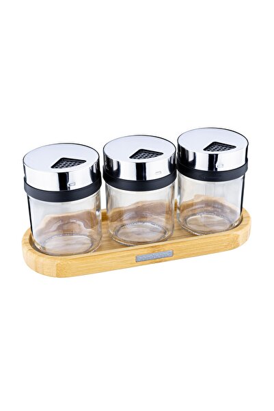 Generic Brand Bambum Lona 4 Piece Spice Rack Small