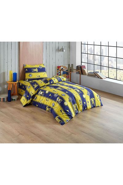 Lotusline Fan Duvet Cover Set 3 Pieces