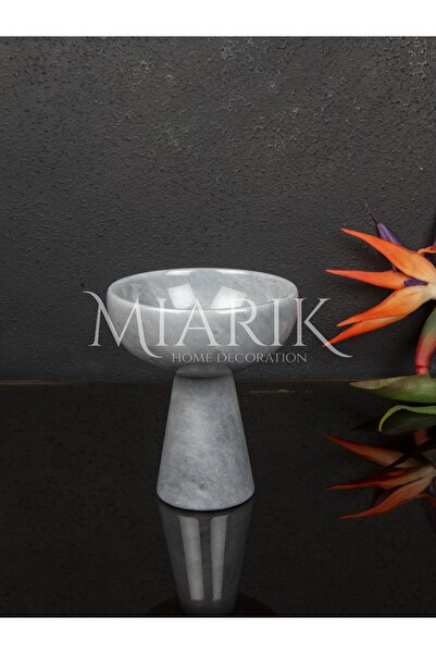 MIARIK DESIGN & DEKORASYON DEKORATIF MERMER AYAKLI KASE ÇANAK