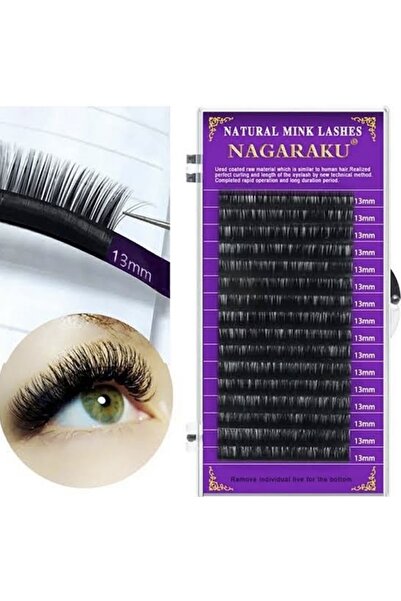 missperla Nagaraku İpek Kirpik 0.7 D kıvrım 14 mm