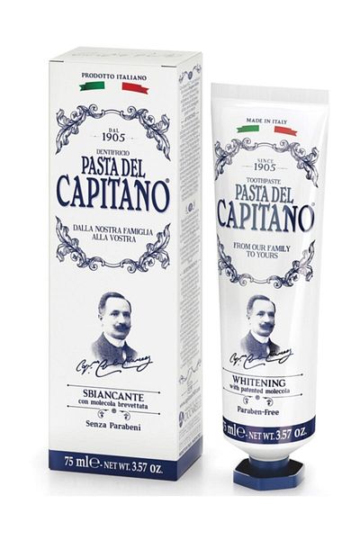 Capitano معجون أسنان مبيض 75 مل سلسلة خاصة
