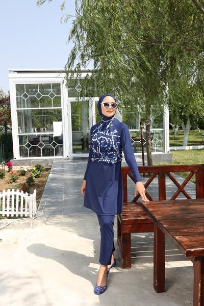 Starinci Mayo Starinci Ολόσωμο Μαγιό Μακρυμάνικο Navy Blue