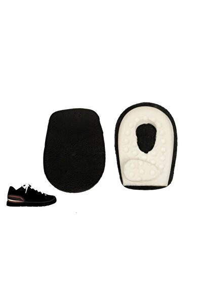 Black Vein Heelspur epin Deri Topukluk Siyah Topuk Dikeni Tabanlık