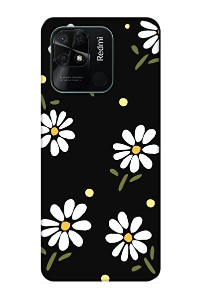 frondcase حافظة هاتف ريدمي 10 سي ديزي باللون الأسود