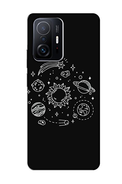 frondcase حافظة هاتف Xiaomi Mi 11t Pro Planet باللون الأسود