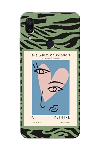 frondcase حافظة هاتف ريدمي نوت 7 زيبرا بيكاسو باللون الأخضر