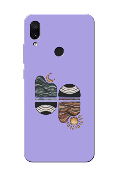 frondcase حافظة هاتف Redmi Note 7 Sunset Wave Lilac