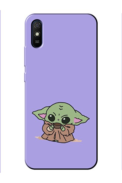 frondcase حافظة هاتف ريدمي 9a بيبي يودا ليلك