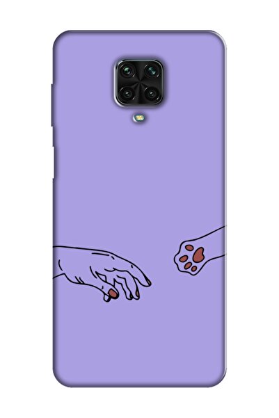 frondcase حافظة هاتف Redmi Note 9s Hand and Paw Lilac