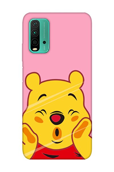 frondcase Redmi 9t Winnie The Pooh Pembe Telefon Kılıfı