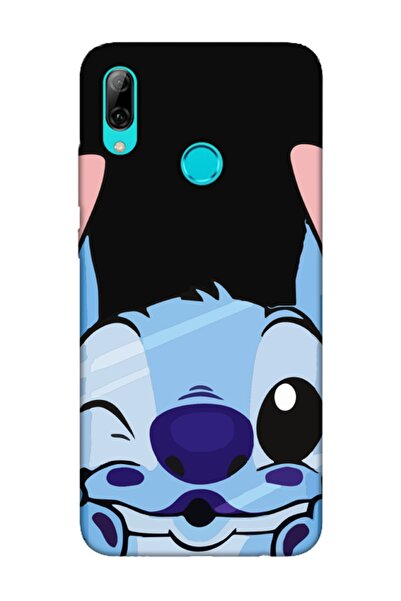 frondcase Huawei P Smart 2019 Stitch Siyah Telefon Kılıfı