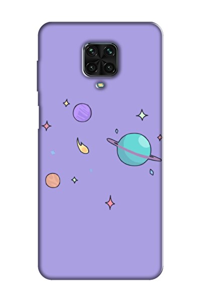 frondcase حافظة هاتف شفافة بتصميم كوكب Redmi Note 9s