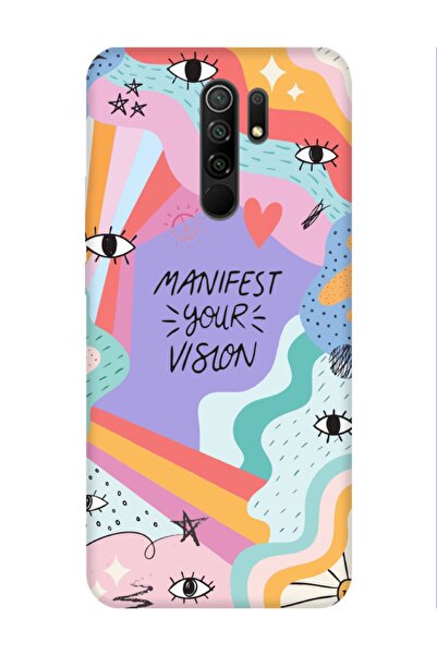 frondcase حافظة هاتف Redmi 9 أسرع رؤيتك أرجواني