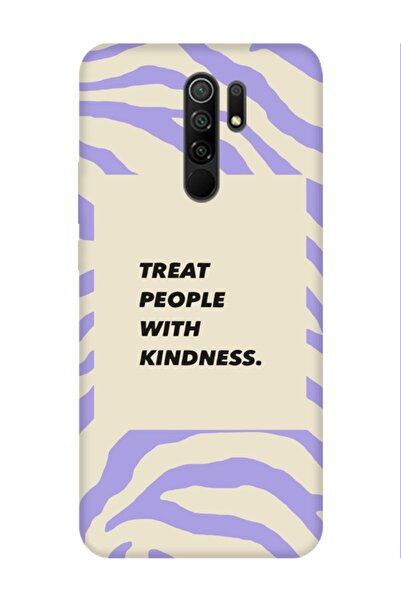 frondcase حافظة هاتف Redmi 9 Zebra Motto Lilac