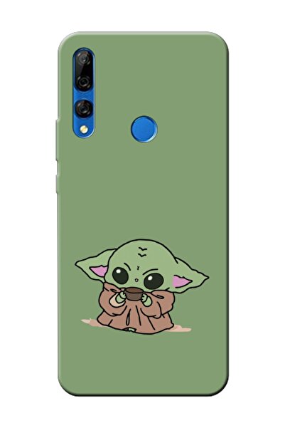 frondcase Huawei Y9 Prime 2019 Baby Yoda Yeşil Telefon Kılıfı