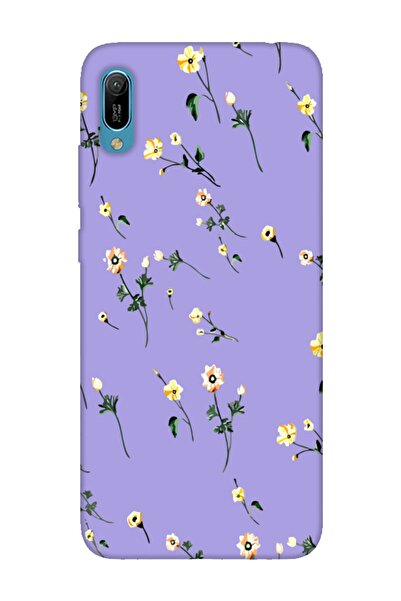 frondcase حافظة لهاتف هواوي Y6 2019 زهرة ليلك