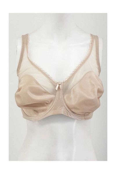 Yeni İnci Women's Beige Underwire Compressor Bra 1640 - Trendyol