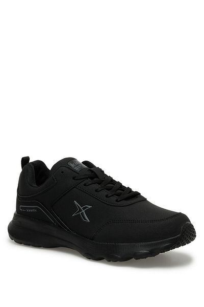 Kinetix NORTON PU 3PR Black Men's Sneaker