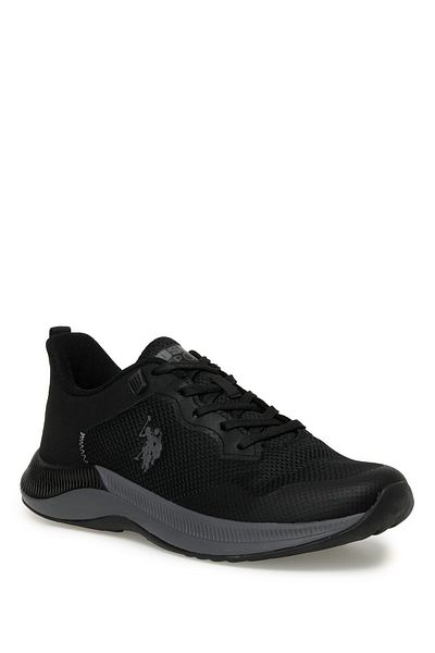 U.S. Polo Assn. Черни мъжки маратонки FLORIN 3PR