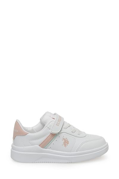 U.S. Polo Assn. Berkeley Jr 3Pr White Girl's Sneakers