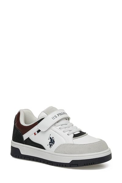 U.S. Polo Assn. VALVERDE 3PR White Boy Sneaker