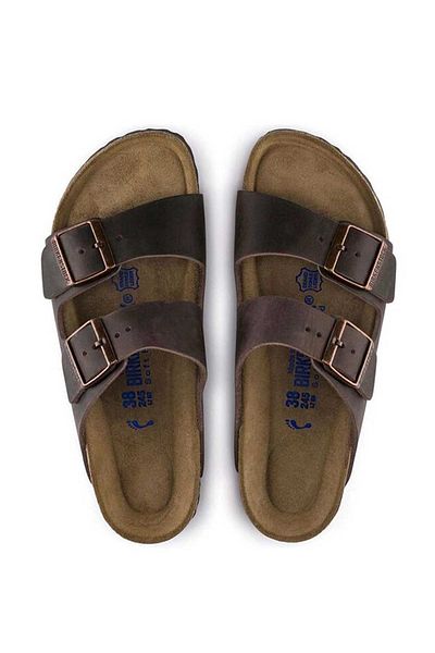 Birkenstock Men's Arizona Nubuck Oiled Slippers452763