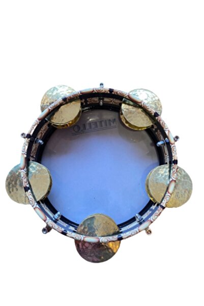 Mitello Şenses Music Brass Bell Mother-of-Pearl Inlay Fully Professional Def (tef)