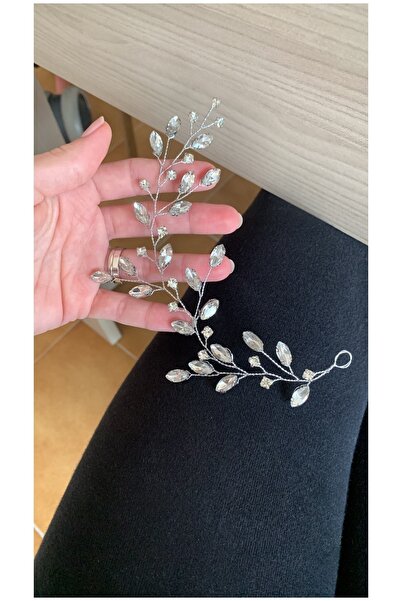 bba new trend Crystal Side Branch Bridal Crown - Αξεσουάρ μαλλιών, νυφική ​​φ...