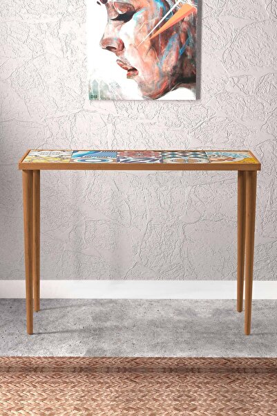 bluecape Burano 101x41CM Doğal Masif Ayaklı Dresuar