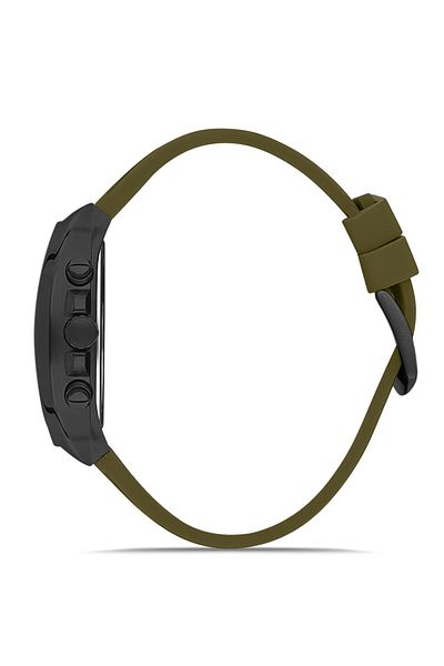 FERRO Men's Wristwatch FM31325D-ZJ2 - KHaki Green Silicone CorD