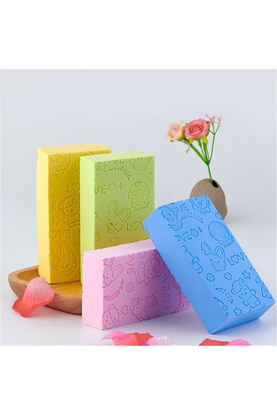 SAVORYHOME Bath Sponge Body Dead Skin Remover Exfoliating Massage Cleansing For Washing For Body For Adults
