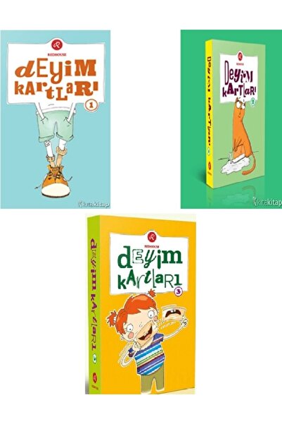 Kronik Kitap Deyim Kartları 1 - Deyim Kartları 2 - Deyim Kartları 3 - Redhous...