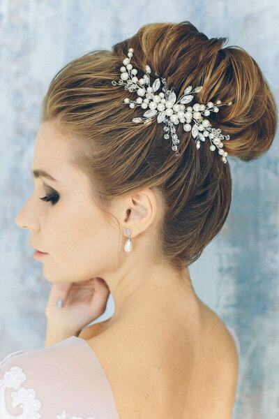 bba new trend ΧΡΥΣΤΑΛΛΙΝΟ ΣΤΟΜΑΤΙΚΟ Νυφικό Στέμμα Πέρλα Νυφικό Στέμμα, Στέμμα...