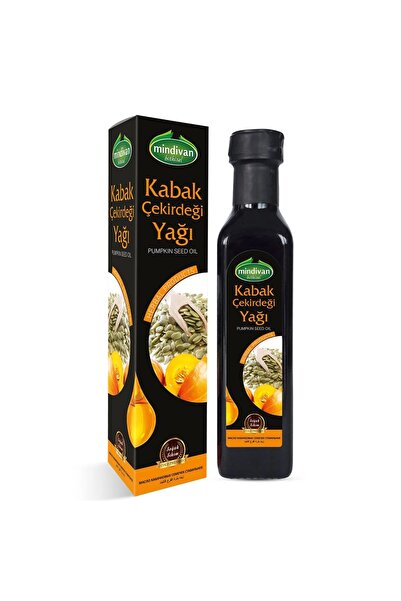 Zühre Mindivan Kabak Çekirdeği Yağı 250 ml (Soğuk Sıkım)