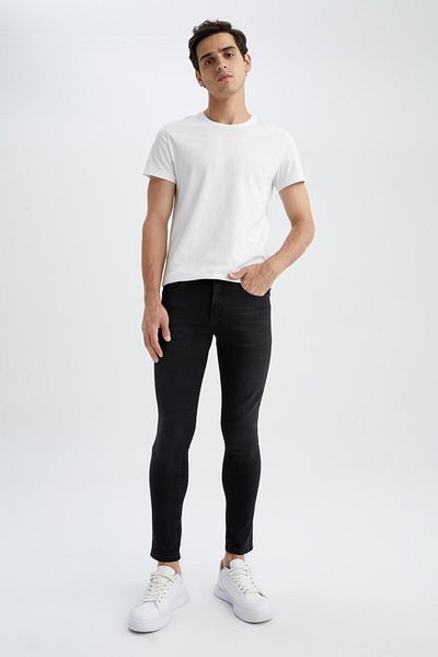 DeFacto Carlo Skinny Fit Extra Slim Fit Normal Μέση Εξαιρετικά στενό τζιν παντελόνι