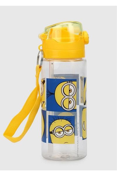 Minions Stationery and Toy World Minions 500 ML Yellow Boy's Water Bottle