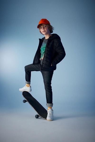 DeFacto Boy's Water Repellent Hooded Puffer Jacket