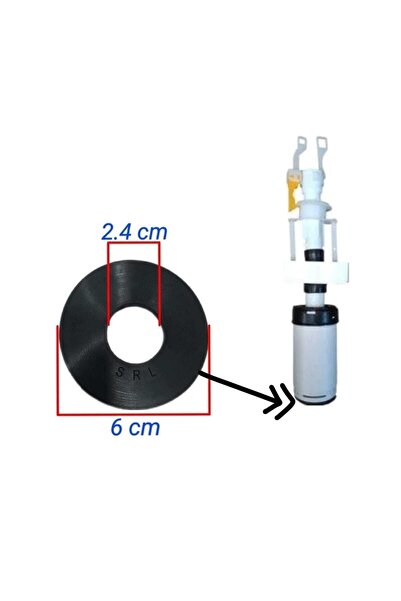 banyosepeti Eski Creavit Gömme Rezervuar Iç Takım Boşaltma Grubu Contası Crea...