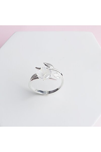 Glorria Gümüş Çiçek Yüzük