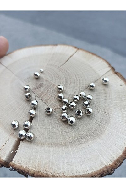 Flower 100 Adet - 6 Mm Metal Top, Metal Boncuk, Metal Ara Boncuk, Bileklik Ar...