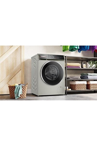 Bosch WGB254AXTR 10 Kg 1400 Devir A Enerji Sınıfı Gri Çamaşır Makinesi